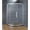 弧形扇形异形全钢化玻璃淋浴房