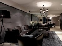 CBD东都华腾国际公寓四居室-120平米-现代简约装修效果图 (5)