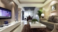 优点社区150平米四居室现代简约装修效果图 (6)