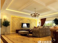 傲城尊邸小区-430平米-别墅-欧美风情风格装修效果图 (7)