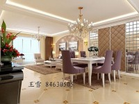 金福家园二居室-150平米-现代简约装修效果图 (4)