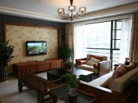 首开常青藤小区-95二居-现代古典装修效果图 (4)