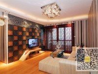 首开常青藤小区-60-二居-现代简约装修效果图 (5)