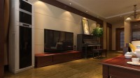 关东店南街107平米二居室东南亚风格装修效果图 (5)