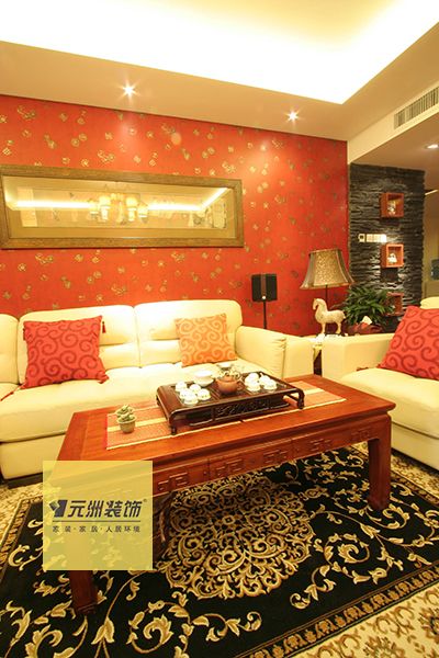 澳洲康都三居室-180平米-中式古典装修效果图 (6)