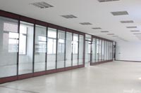 560平米写字楼玻璃隔断装修效果图 (4)