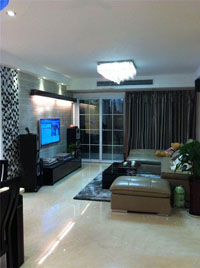 滁州泰鑫现代城-98平米-二居室-现代简约风格装修效果图 (5)