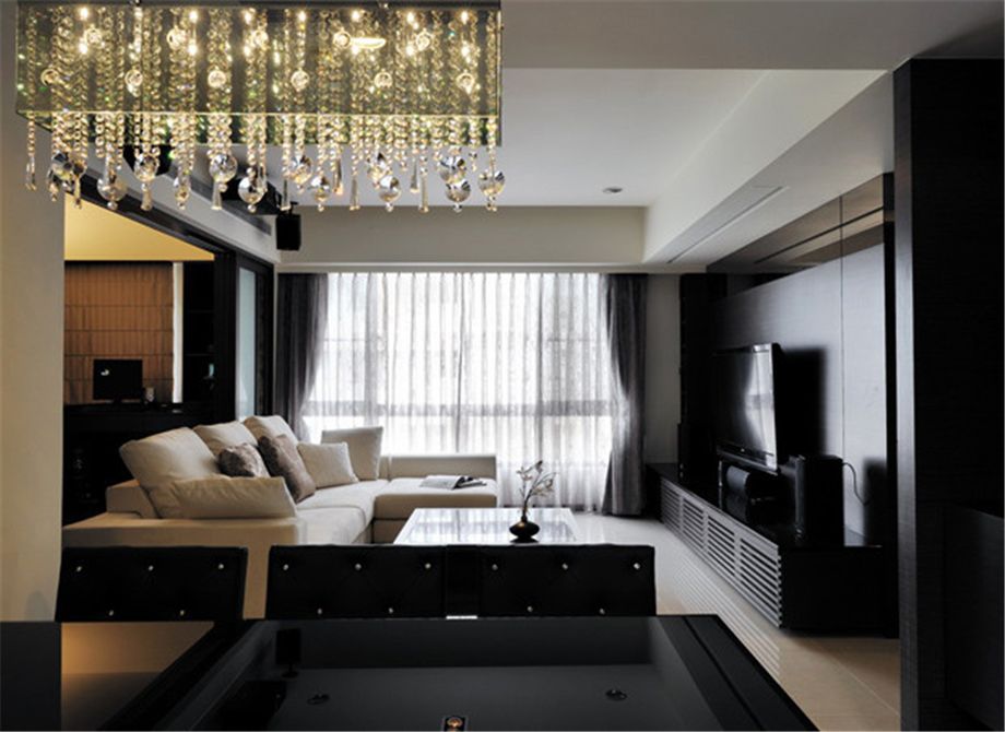 星海名城-三居室现代风格98平米装修效果图 (8)