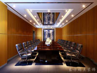 50平米会议室装修设计效果图 (8)