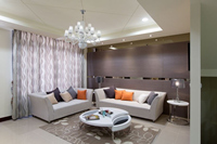 融科城142平米四居室现代简约风格装修效果图 (7)