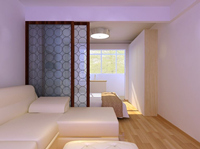 中振和润华府70平米一居室现代简约风格装修效果图 (7)