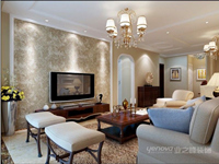 淮矿馥邦天下171平米跃层欧式风格装修效果图 (6)