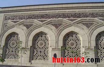 伊斯兰风格建筑外墙雕饰