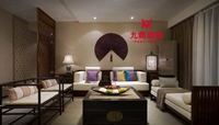 项王小区-180平米-四居室-中式风格装修效果图 (11)