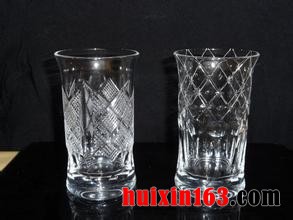 5  刻花水晶玻璃杯